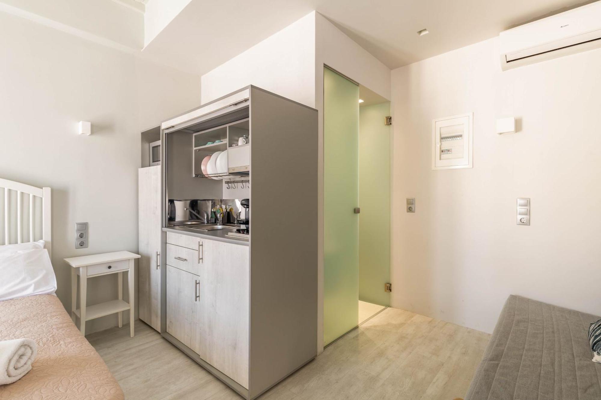 Апартаменты Elenitas Flat Next To The Windmills Mykonos Town Экстерьер фото