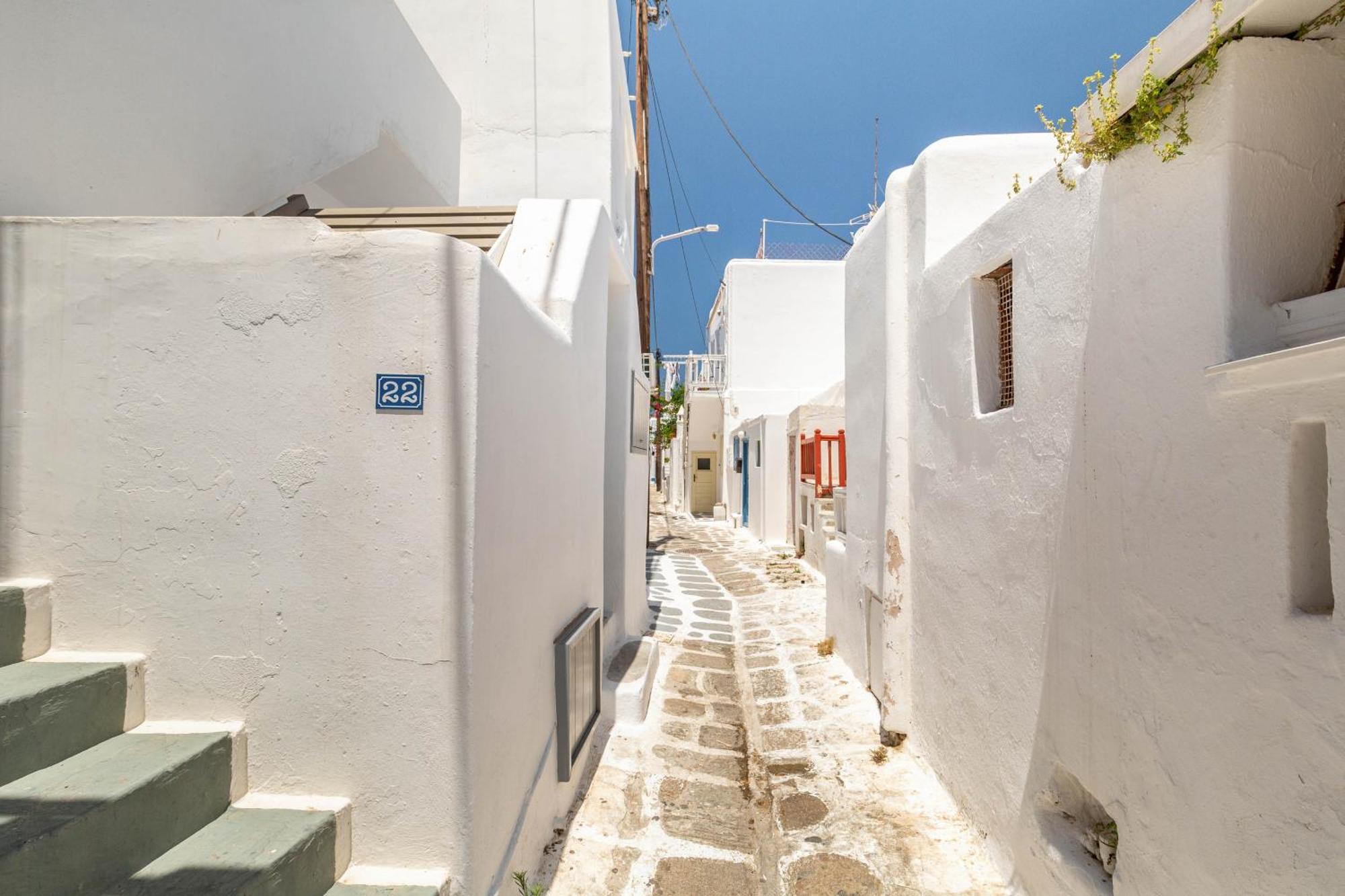 Апартаменты Elenitas Flat Next To The Windmills Mykonos Town Экстерьер фото